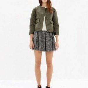 Madewell Academia Pleated Skirt With Packets Sz 0